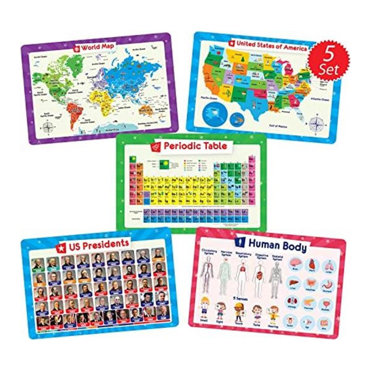 Simply Magic 5 manteles individuales para niños