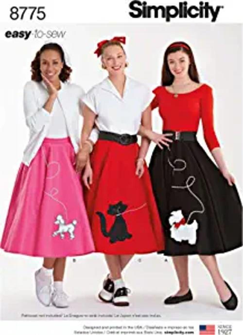 Simplicity Patterns US8775HH Disfraz de HH 681012