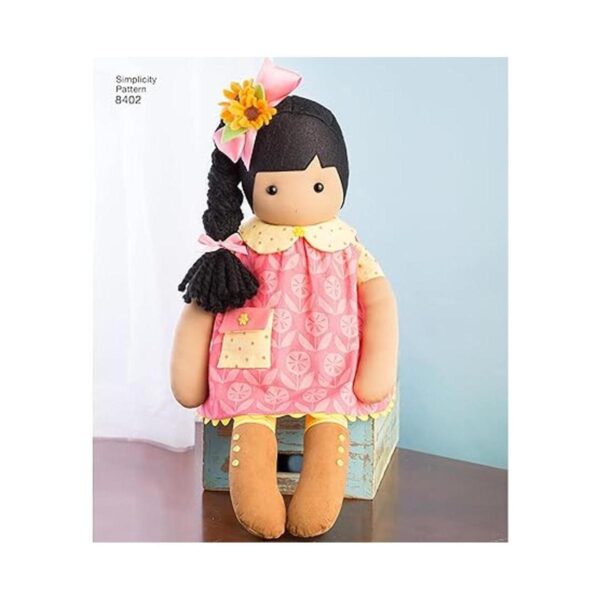Simplicity Muñeca de peluche con ropa plantilla de