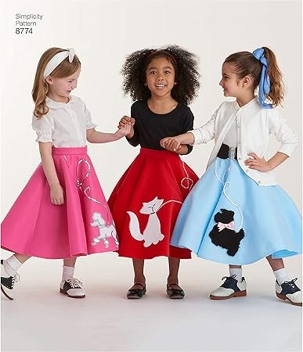 Simplicity Patterns US8774K5 Disfrazes K5 78101214