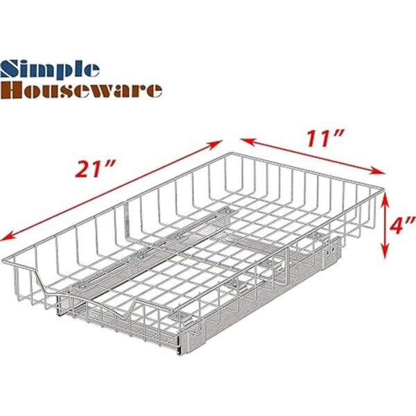 SimpleHouseware Organizador de cajones para estantes