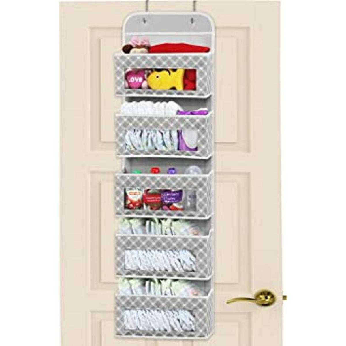 SimpleHouseware Organizador de bolsillo transparente para