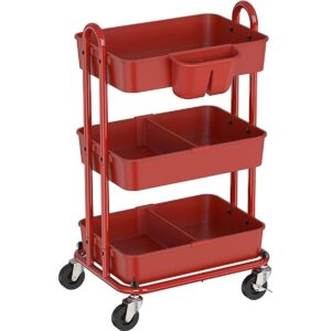 SimpleHouseware Carrito multifuncional de 3 niveles con 2_1