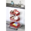 SimpleHouseware Carrito de metal resistente de 3 niveles_5