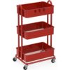 SimpleHouseware Carrito de metal resistente de 3 niveles_1