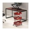 SimpleHouseware Carrito de metal resistente de 3 niveles_2