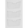 Simple Houseware soporte de plástico archivador de pared_4
