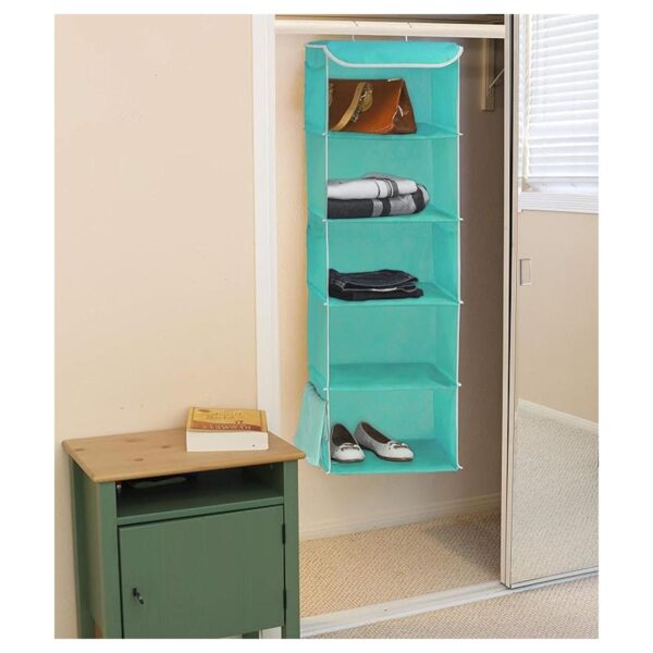 Simple Houseware Organizador de armario colgante de 5_2