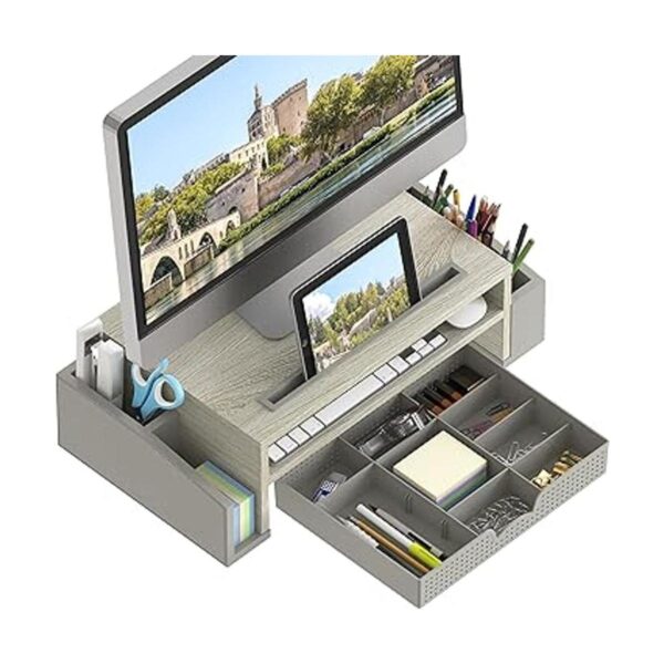 Simple Houseware Soporte elevador para monitor de_2