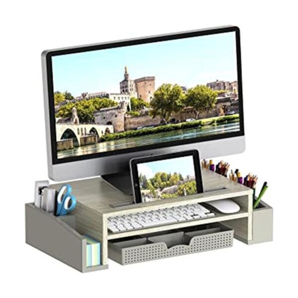Simple Houseware Soporte elevador para monitor de_1