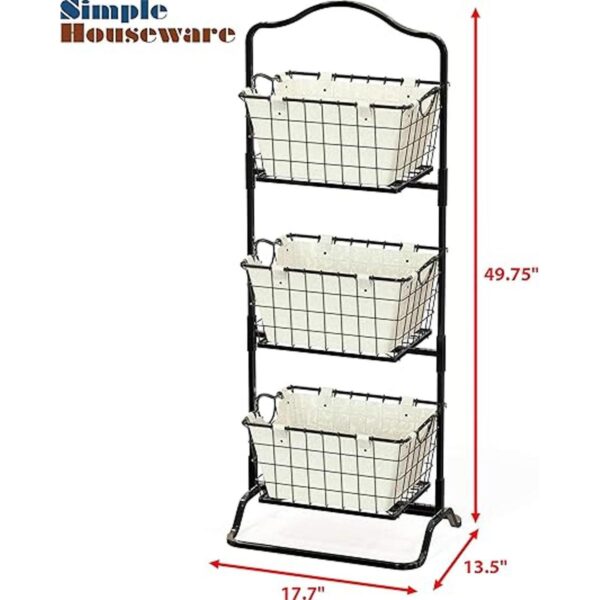 Simple Houseware Soporte rígido de alambre para cestas_2