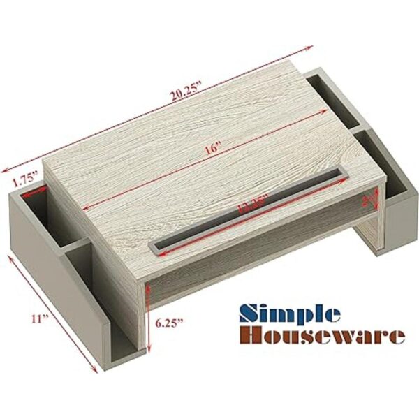 Simple Houseware Soporte elevador para monitor de_4