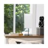 Simple Designs LT1087WHT Lámpara de mesa base de níquel
