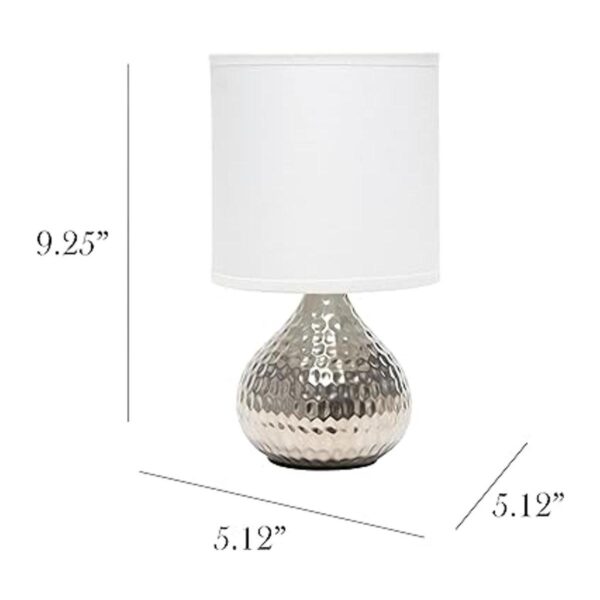 Simple Designs LT2073SVW Mini lámpara de mesa de goteo_4