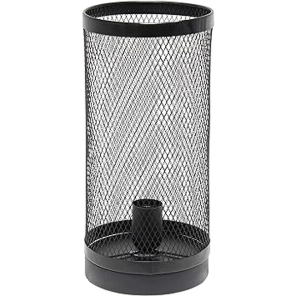 Simple Designs LT1075BLK Lámpara de mesa cilíndrica de