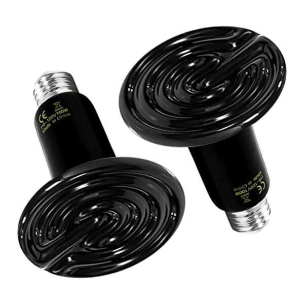 Simple Deluxe Bombilla de cerámica de 100 W emisor de_1