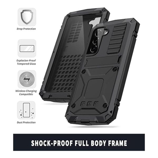 Simicoo Funda de silicona para Samsung S22 Plus con_3