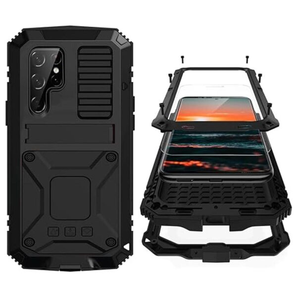 Simicoo Funda de silicona para Samsung S22 Plus con_1