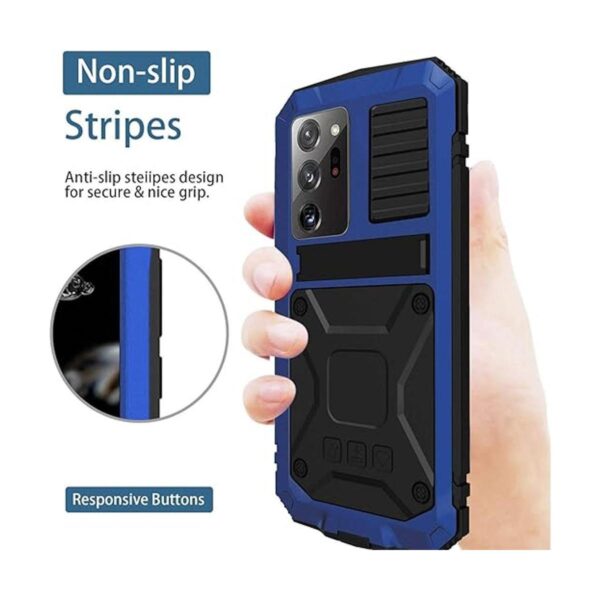 Simicoo Funda de metal para Samsung Note 20 Ultra con_3