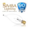 Simba Lighting Candelabra CA10 Bombillas incandescentes