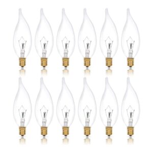 Simba Lighting Candelabra CA10 Bombillas incandescentes