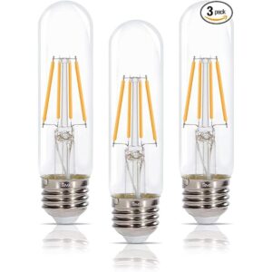 Simba Lighting Bombillas LED T10 tubulares de filamento