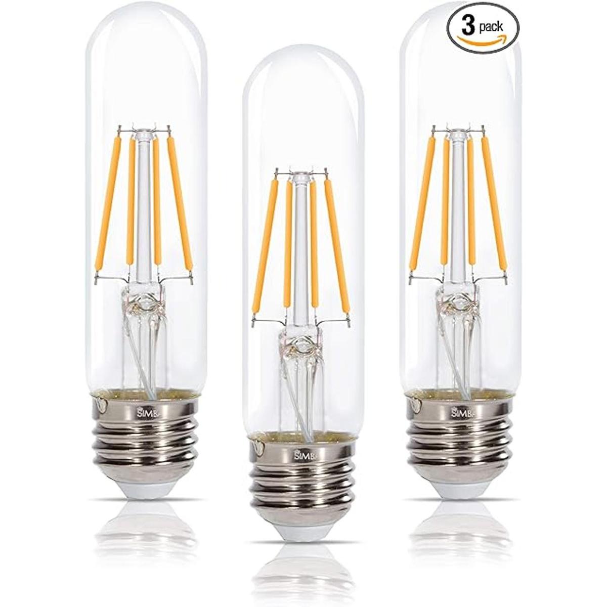 Simba Lighting Bombillas LED T10 tubulares de filamento
