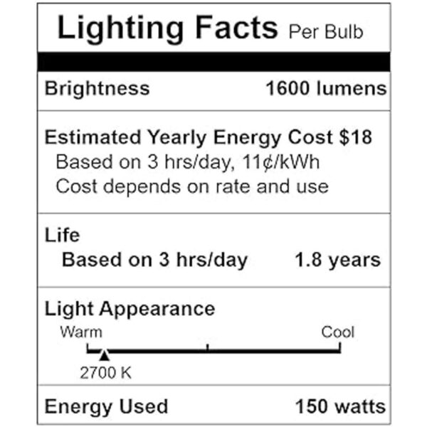 Simba Lighting Bombilla halógena R7S de 3.071 in T3 150 W_6