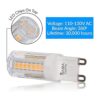 Simba Lighting Bombilla LED G9 paquete de 5 4 W T4 40 W