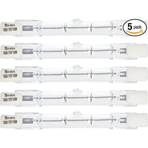 Simba Lighting Bombilla halógena R7S de 3.071 in T3 150 W_1