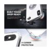 Silverback Funda transparente para iPhone X con soporte de_4