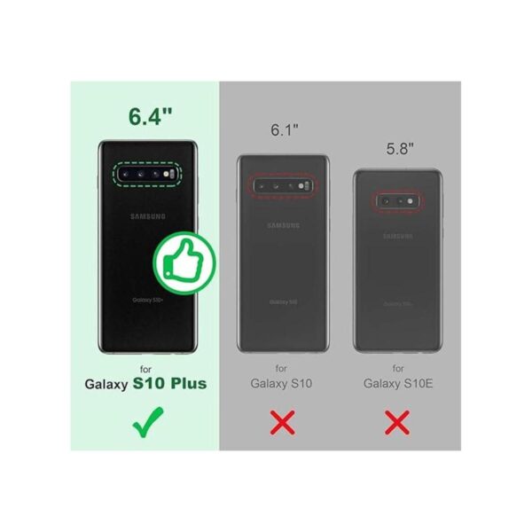 Silverback Funda transparente para Galaxy S10 Plus con_2