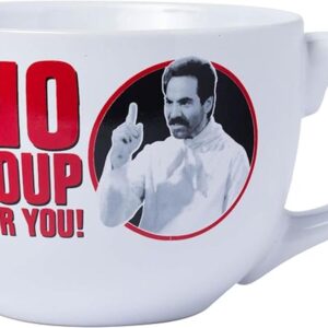Silver Buffalo Seinfeld Taza de cerámica para sopa sin_1