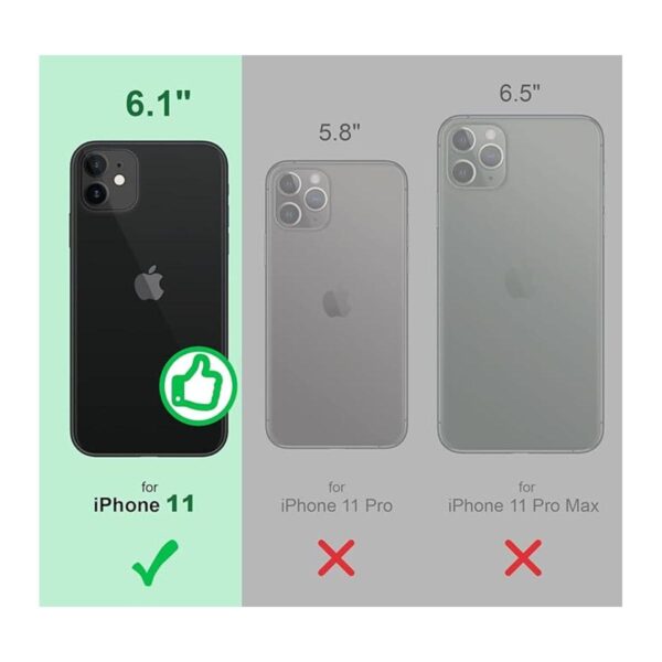 Silverback Carcasa para iPhone 11 transparente con_2