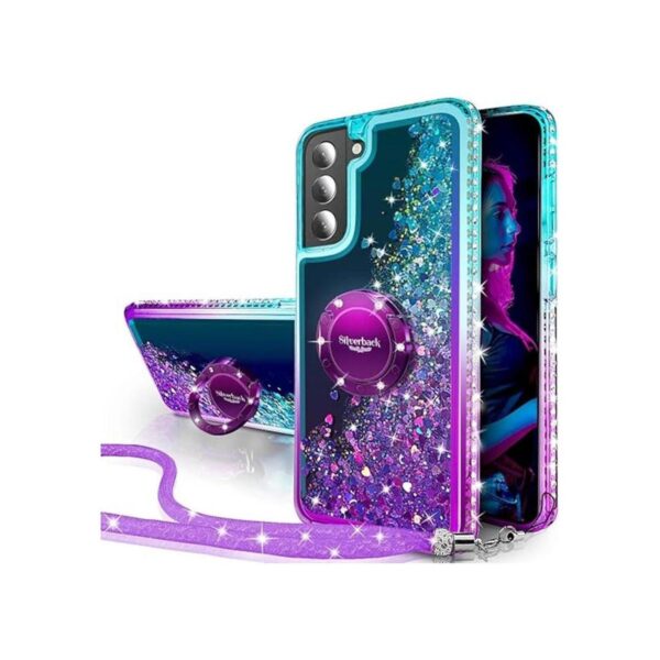 Silverback Funda para Galaxy S22 Plus funda holográfica_1