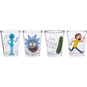 Silver Buffalo Rick and Morty Juego de 4 frases de_1