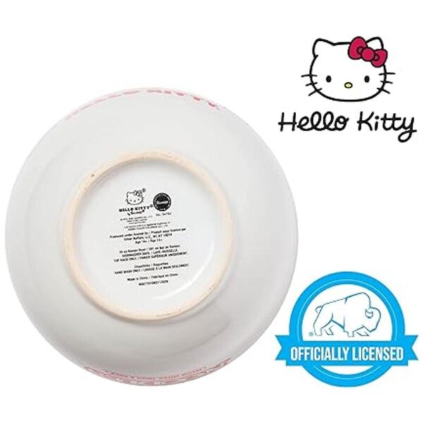 Silver Buffalo KTY510KD Tazón de cerámica de Hello Kitty_6