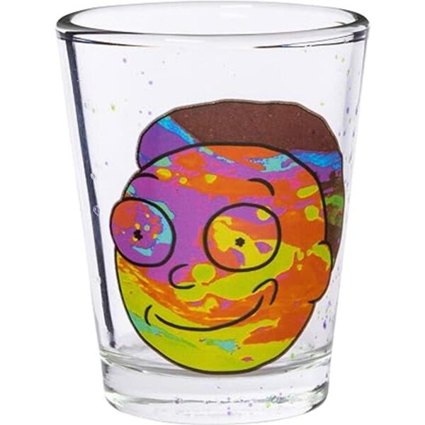 Silver Buffalo Rick and Morty Colorful Faces Juego de 4_5
