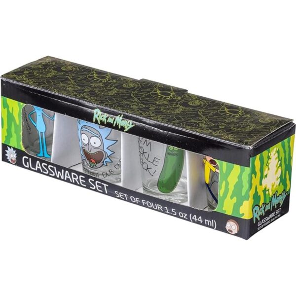 Silver Buffalo Rick and Morty Juego de 4 frases de_6