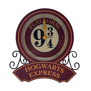 Silver Buffalo Harry Potter Platform 9 34 Reloj de pared_1