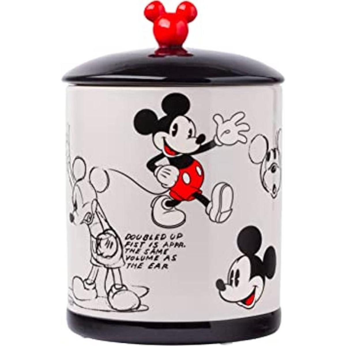 Silver Buffalo Mickey Mouse Sketches Tarro grande de
