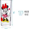 Silver Buffalo Disney Minnie Red Stripe Dots Juego de 4_2