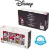 Silver Buffalo Disney Minnie Red Stripe Dots Juego de 4_3