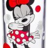Silver Buffalo Disney Minnie Red Stripe Dots Juego de 4_6