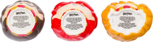 Silver Buffalo Harry Potter Hermione Ron Juego de 3 tazas_2