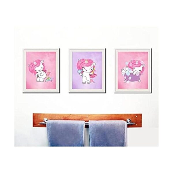 Silly Goose Gifts Magical Unicornio de Baño Decoración de_1
