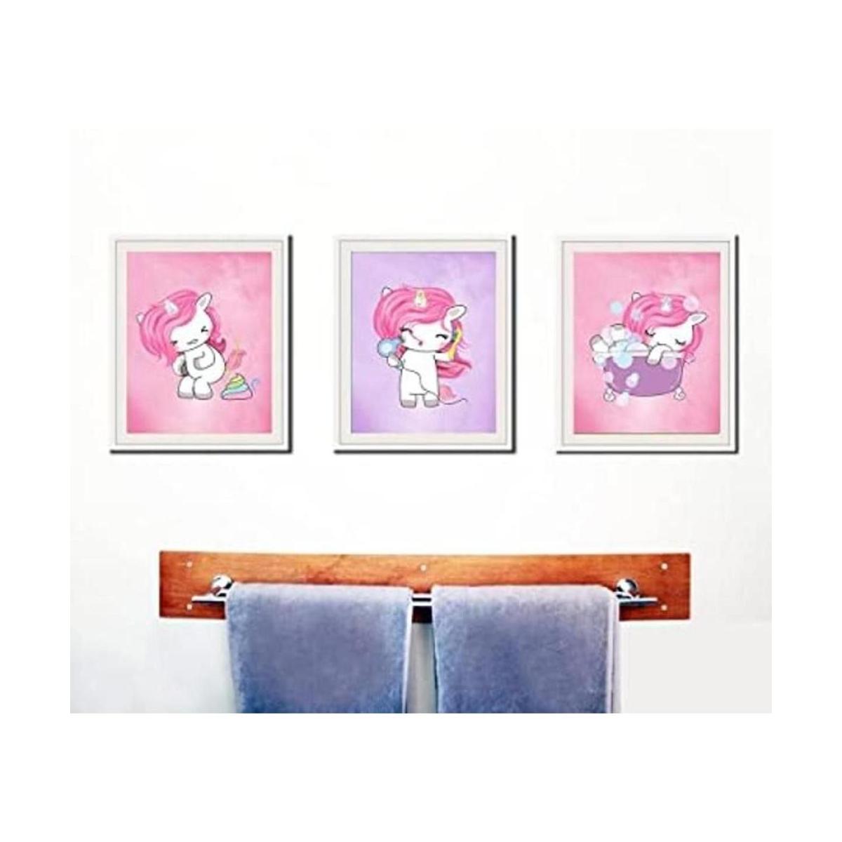 Silly Goose Gifts Magical Unicornio de Baño Decoración de