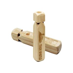 Silbato de tren de madera paquete de 2 4 tonos para_1
