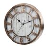 Silentime Reloj de pared vintage y retro de 12 pulgadas_1