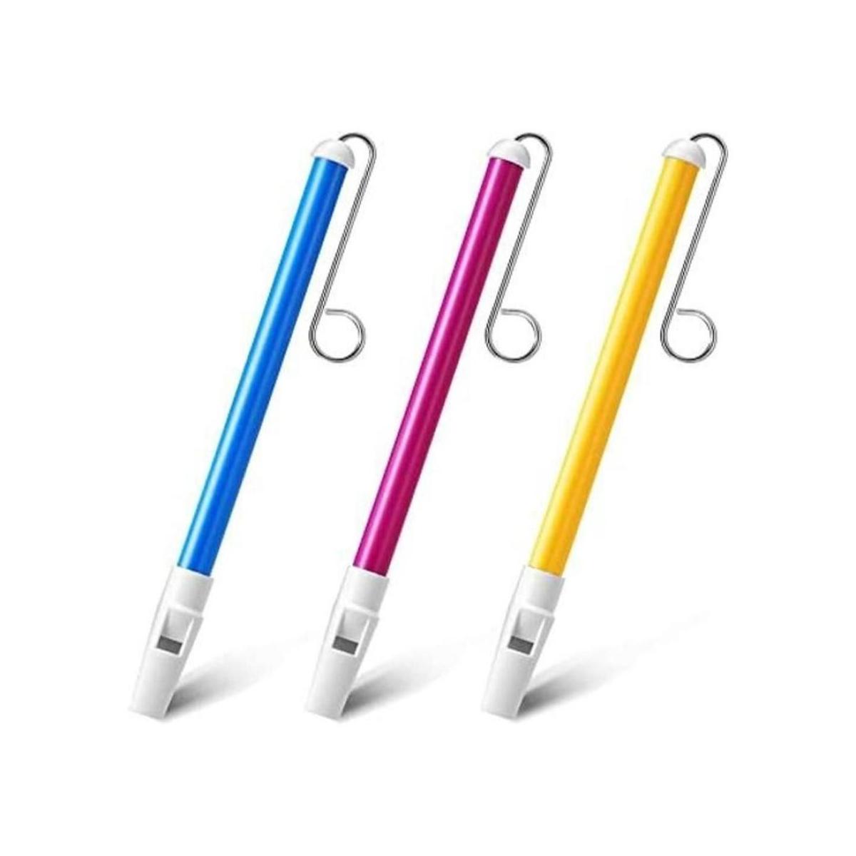 Silbato de diapositivas de 3 piezas silbato de juguete